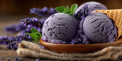 Close Up Of Lavender Ice Cream Scoops Dessert Swe C8c0b51b 7ee8 4671 82cc B531dedf41a9 3 Gigapixel Standard 6x