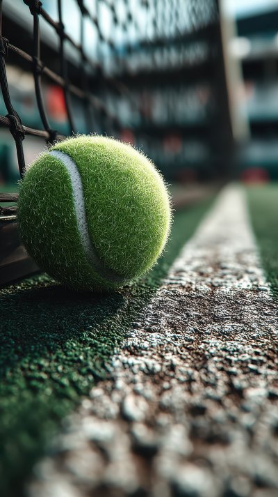 Close Up Of Net And Floor Of Tennis Court. Sport 3af46495 5ce2 4156 A268 992205b39d84 2 Gigapixel Standard 6x