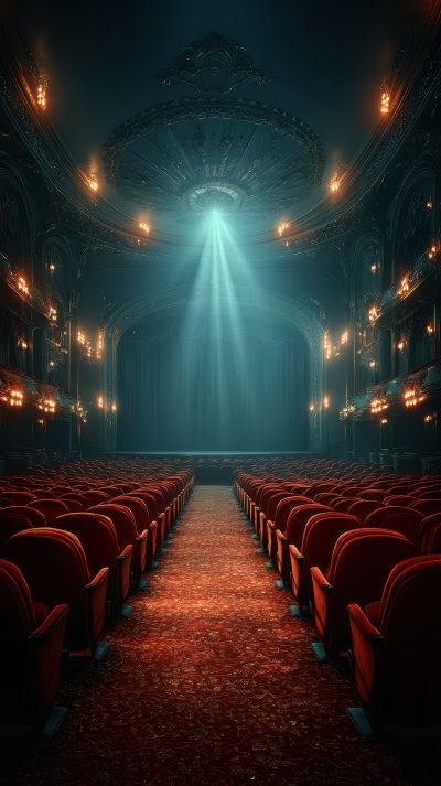 Concert Hall Of The Theater With Red New Chairs. 90185dd1 9104 475d A51d Def26da454b8 1 Gigapixel Standard 6x