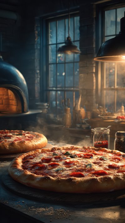 Cooking. Pizza Factory. Ultra Realistic. Photorea 6b70e739 138d 4cad A803 Ea4cd4f56e15 2 Gigapixel Standard 6x