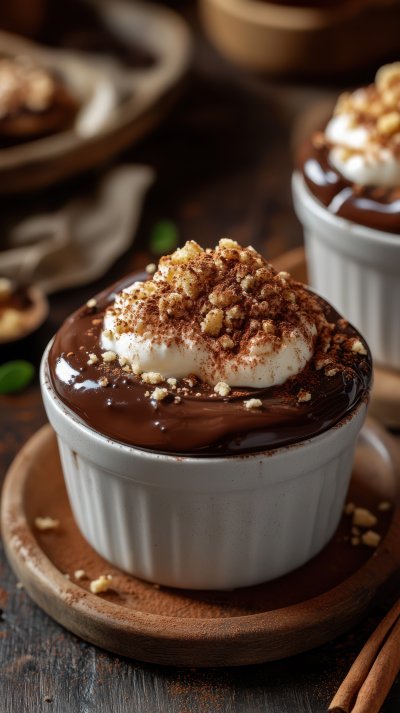 Creamy Chocolate Pudding Topped With A Sprinkle O Fe8a9fe8 Afbb 4486 9b07 5671784e08f9 0 Gigapixel Standard 6x