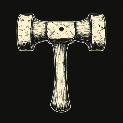 Crossed Blacksmith Hammer Icon. Work Repair C06f578f 9155 40fb 98de Bfc4d65f9d45 1 Gigapixel Standard 6x