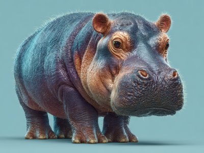 Cute Hippo. Hippo. Ultra Realistic. Photorealisti 723bfba8 Cb66 40d1 A369 2c531df0ed77 0 Gigapixel Standard 6x