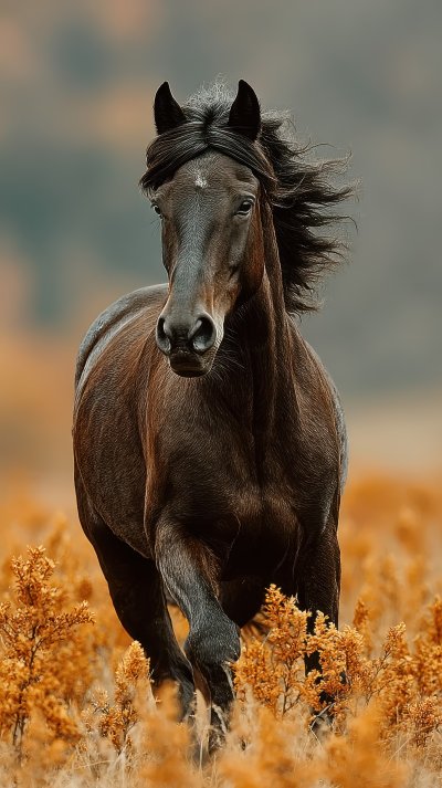 Dark Brown Mare Galloping On The Autumn Nature Ba 3ed8da08 2c81 4fb2 851c 59a7aac13241 2 Gigapixel Standard 6x