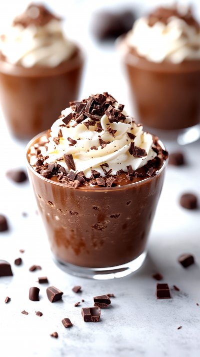 Decadent Chocolate Pudding Cups Topped With Whipp 6651f26f 377d 46df Bbff 097a5cfe677a 3 Gigapixel Standard 6x Stylut