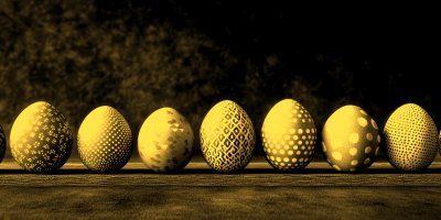 Easter Eggs Arranged In A Random Order Laying On Ae6a670a 9070 4dcf 95a9 6f898772ca93 1 Gigapixel Standard 6x Gold