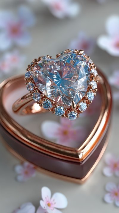 Elegant Diamond Engagement Ring Displayed In Hear B4032599 A184 47d0 98ae Dfecc3a1d21b 0 Gigapixel Standard 6x