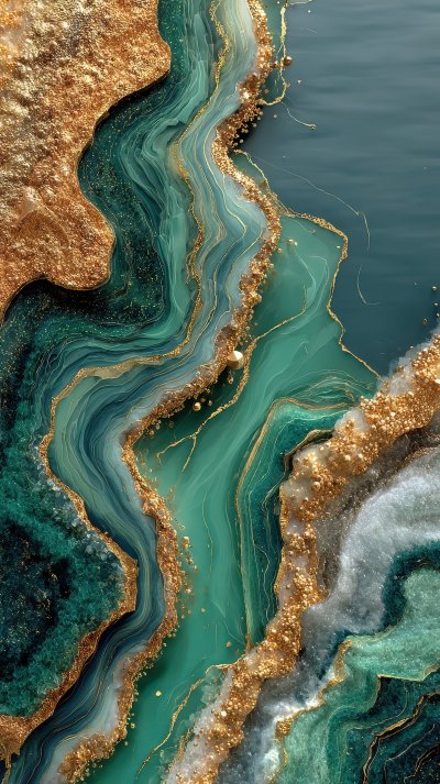 Emerald Green Marble Texture With Gold Veinings. Marbl Bb3bace9 4465 4b4a 85e1 E412ba89c724 0 Gigapixel Standard 6x