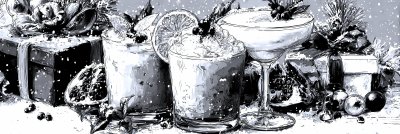 Festive Drink And Gifts. Christmas D D8523a85 Ec95 4b4e 9b10 B3082cc0016e 2 Gigapixel Standard 6x Silver