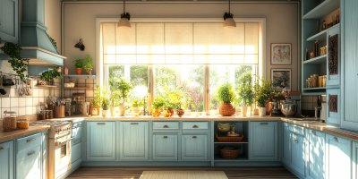 Fresh Spring Kitchen Interior. Fancy Kitchen 14a1d8b5 2a70 49eb 918d 225be9c9b04f 1 Gigapixel Standard 6x Stylut