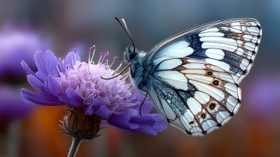 Germany Marbled White Butterfly Melanargia Galathea Si 65b65c60 33a1 4cce Baeb F27091ade86c 3 Gigapixel Standard 6x Stylut