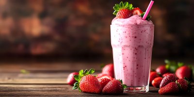 Glass Of Fresh Strawberry Milkshake Smoothie And Fcfde24d F111 4b8c Bb6a 8d7bdd0cf0eb 0 Gigapixel Standard 6x Stylut