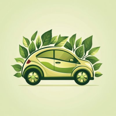 Green Car Logo Depicting Sustainability And 6ba622ea 24e7 4551 8538 B01cbaedbb4a 0 Gigapixel Standard 6x