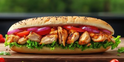 Gyro Isolated On A Transparent Background. Chicke 4895a421 76d2 41b3 8539 20577f59fcd7 2 Gigapixel Standard 6x