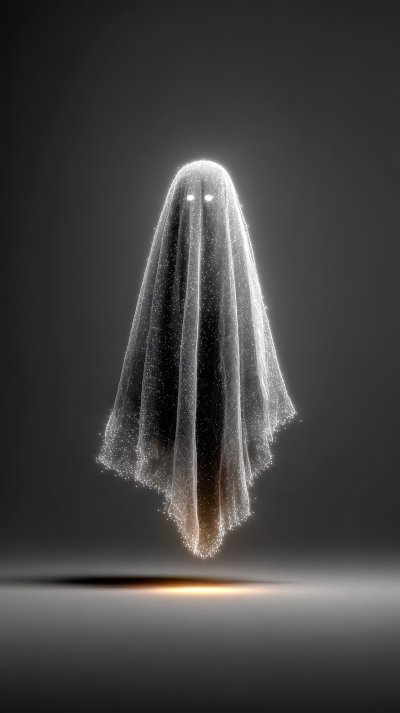 Halloween Ghost On Transparent Background. Spiri 9584f4f4 79ff 4187 8780 D0a04cd61461 0 Gigapixel Standard 6x