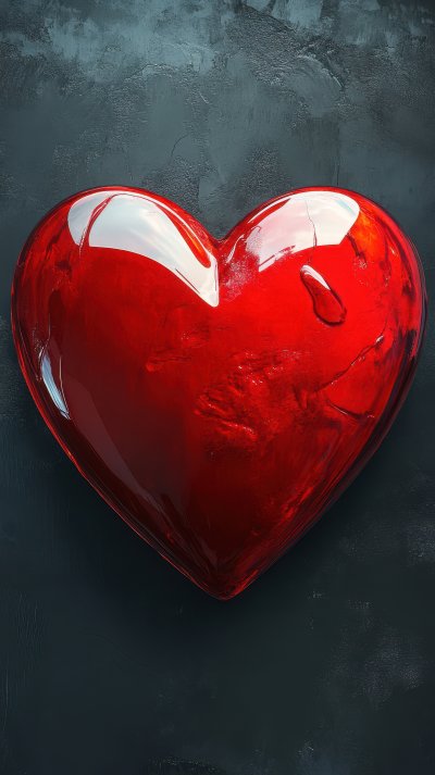 Heart Of Love Icon As Love And Romance Concept. Abs 946de01a F784 4c20 94ce 365089db79cb 0 Gigapixel Standard 6x