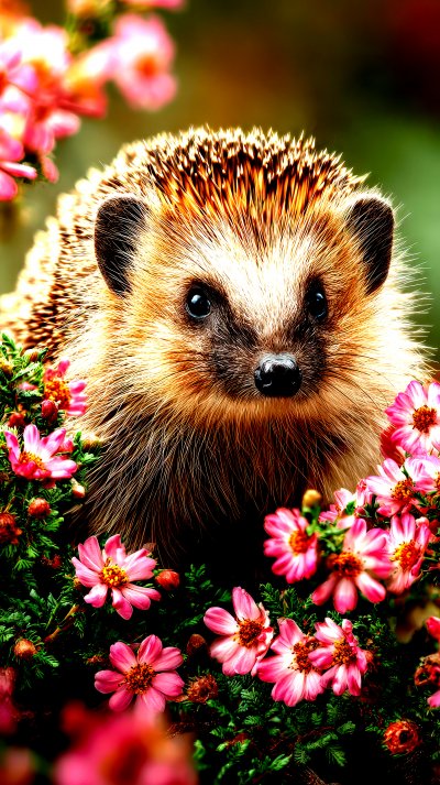 Hedgehog A Very Pretty Wild Native European Hedgeh Df3b3269 4ab1 419f Bcc8 Ecf9ad89bb62 3 Gigapixel Standard 6x Hc