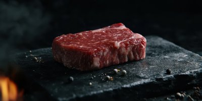 High Quality Raw Marbled Beef Steak Placed O 84706d8e 4f6b 4aa5 A8cb B660a10146ee 3 Gigapixel Standard 6x