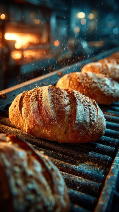 High Angle Shot Showing The Conveyor Belt System In A A8277a27 1b80 4f45 8cfa 50359f94fc0d 3 Gigapixel Standard 6x