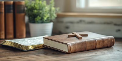 Holy Bible And Cross On Desk Cross Architecture P 55c2c2a6 Eaa8 416d 8a9f Edb38514cd1f 0 Gigapixel Standard 6x