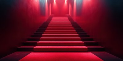 Luxurious Red Carpet Stairs With Spotlight On A Bla 20794b01 81a4 4f16 8f17 F52e095fbc3d 1 Gigapixel Standard 6x