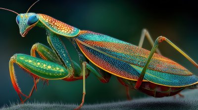 Mantis. Insect Closeup. Ultra Realistic. Photorealisti B02bbb72 D3ff 489f 8779 30d6203c541f 1 Gigapixel Standard 6x