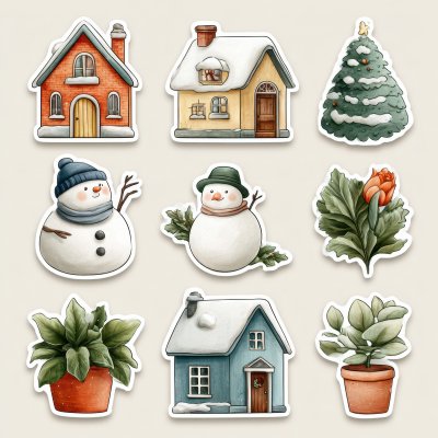 Modern Cartoon Clipart Stickers For 637f4e60 Cdc3 4cbf B559 D04b62563dab 3 Gigapixel Standard 6x