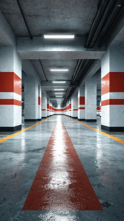 Modern Underground Parking. Empty Parking Garage A28dc892 7ee9 4606 8c4a 32a43db6c984 0 Gigapixel Standard 6x