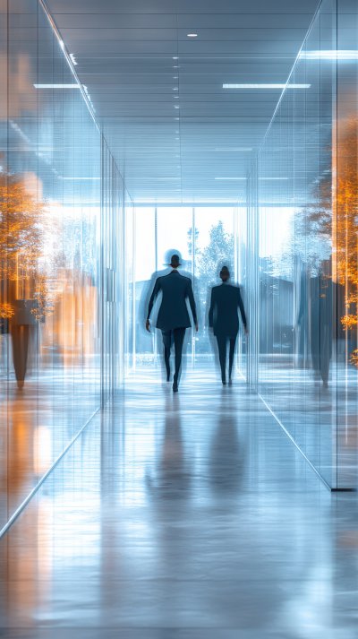 Motion Blur Business People In An Office With Glass 27e68ec7 Dd2f 4000 890a 9b47f29b8f8f 2 Gigapixel Standard 6x