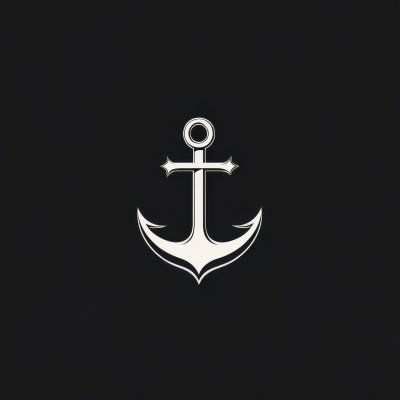 Nautical Anchor Logo Design Black White Minimalis Ea087ca1 Ee18 44bc 9373 5fd67e5c0817 3 Gigapixel Standard 6x