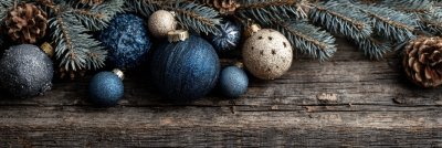 New Years Background. Spruce Branches On A Wooden T A40d725a 6b39 492b Bfc0 0785aaa5b864 0 Gigapixel Standard 6x
