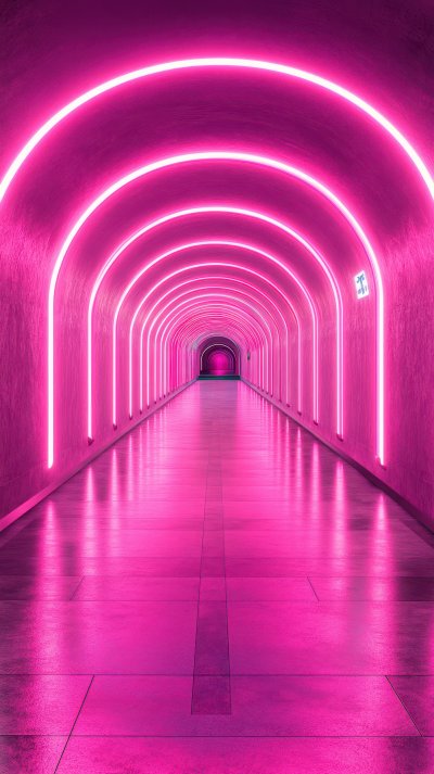 Pink Neon Tunnel Interior Empty Corridor Futuristic 83b62ce0 2dda 40fc A322 7d103aa20044 0 Gigapixel Standard 6x