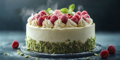 Pistachio And Raspberry Cake With White Frosting A7723985 C8e7 4712 B195 E0ad17ce2fe0 0 Gigapixel Standard 6x