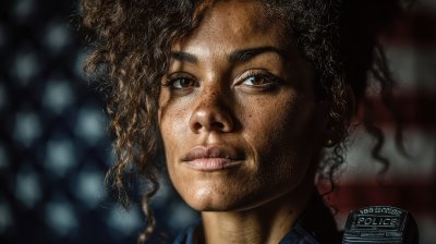 Portrait Of Proud Afro American Woman Police Offi D8c380e4 0143 44fa Bd3d Bd266a30258b 0 Gigapixel Standard 6x