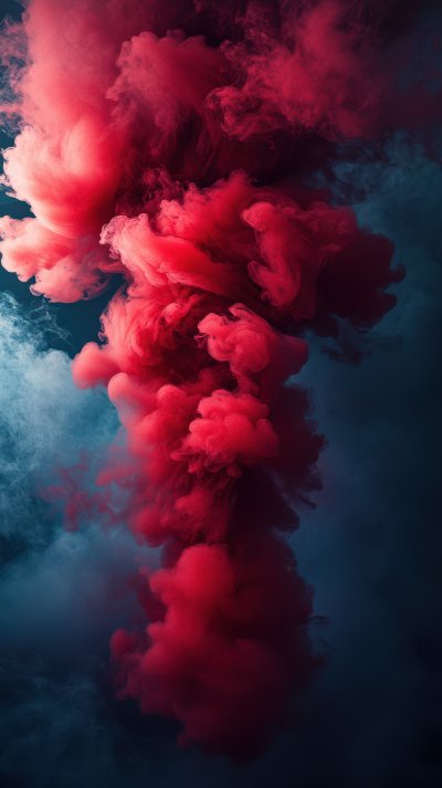 Red Smoke In A Dark Room. Texture Background. Col B8a7344e F75d 4af8 B8a2 40b185587894 3 Gigapixel Standard 6x
