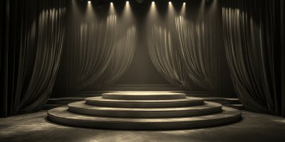 Red Velvet Theater Stage With Dramatic Curtains And F6fb37fe Bcbb 40af Abb7 7966d97397e2 2 Gigapixel Standard 6x Sepia