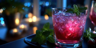 Refreshing Pink Drink Or Cocktail With Ice. Cockt Fadea6a1 859a 42ba 8aef A3f8772042f3 3 Gigapixel Standard 6x