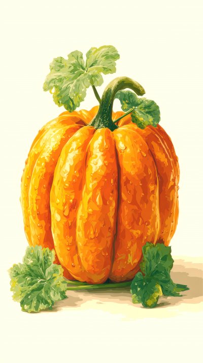 Ripe Orange Pumpkin Illustration On Transparent A9fd6954 F6e7 4a94 B5a8 00eb972a0509 1 Gigapixel Standard 6x Tealorange