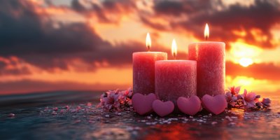 Romantic Valentine S Day Candles Pink Hearts Suns 2b9fd439 051d 4650 862e B93230a1a721 1 Gigapixel Standard 6x