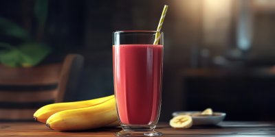 Rote Beete Bananen Smoothie Smoothie Ultra Realistic Photorealistic Ar 2 1 1736002381 Gigapixel Standard 6x