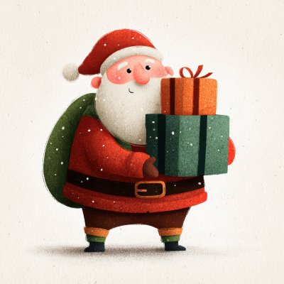 Santa Claus Carrying Big Gift Box Of 31d55229 Efb6 4d64 929c Abd924f34e32 3 Gigapixel Standard 6x