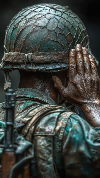Soldiers Helmet On Rifle In Military Bunker Honor E207418d A6d0 42db 8d1e 68c128ec4339 3 Gigapixel Standard 6x