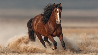 Stallion Playing. Wild Horse. Ultra Realistic. Ph Ccb363e0 8fb1 45ff 88eb C642a1eb118e 0 Gigapixel Standard 6x