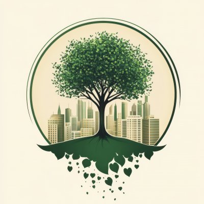 Sustainable Building Logo Tree And Building 16dcb4fd 8d93 4cb2 B7ee A4935a7e49c0 3 Gigapixel Standard 6x