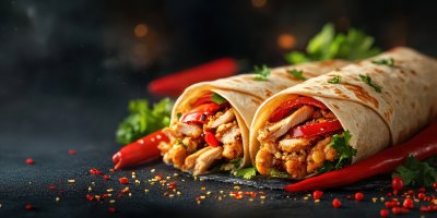 Tortilla Wraps With Chicken Meat. Chicken Sandwic Efe700ad 032a 4b27 871e 2fb3b256607f 2 Gigapixel Standard 6x