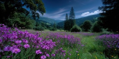 Vibrant Wildflower Meadow In The Mountains Under 21645ed2 B108 4090 Badb D6062e9190b8 3 Gigapixel Standard 6x