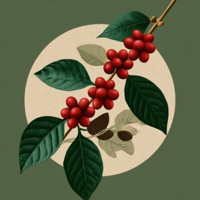 Beans With Leaves. Christmas Logo Icon. Illustratio Ff4d0bdb 9b08 4755 Bb61 15ec5f7d9f4f 1 Gigapixel Standard 6x