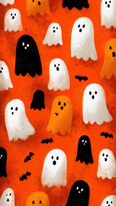 Halloween Seamless Pattern Ghosts And Pumpkins G 537fa915 Fe95 4194 9d1f 547437a3a562 1 Gigapixel Standard 6x