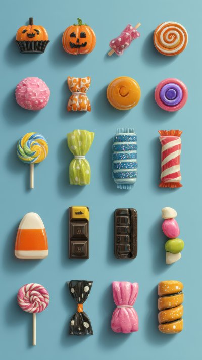 Illustrate Set Of Various Halloween Candies And Fb6bf80d 4ab3 4361 9494 0e5d2ef76da1 0 Gigapixel Standard 6x