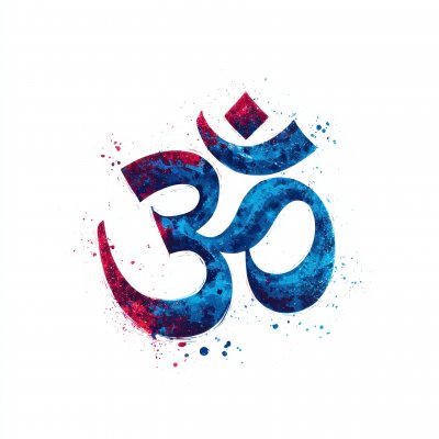 Om Symbol On A White Background. Christmas Logo I 95f85e03 5a47 4b2d B038 1314472760f4 3 Gigapixel Standard 6x